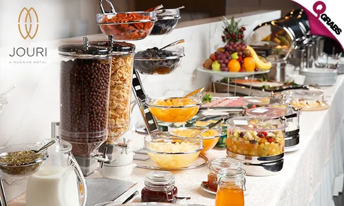 Breakfast Buffet OR Dinner/Lunch Set Menu with Pool Access at Jouri A Murwab Hotel!